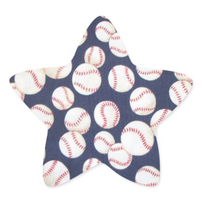 Baseball Star Stickers by photographybydebbie