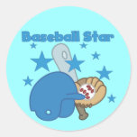 Baseball Star Stickers