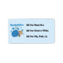 Baseball Star T-shirts and Gifts Address Label