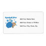 Baseball Star T-shirts and Gifts Shipping Label