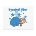 Baseball Star T-shirts and Gifts Post Cards