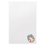 Baseball Stationery