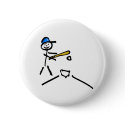 Baseball Stick Figure buttons