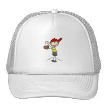 Baseball Stick Figure Hat