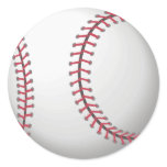 Baseball Round Stickers
