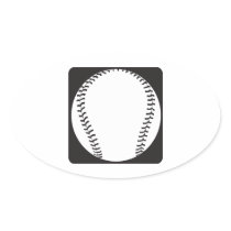 Baseball Sticker