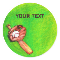 Baseball Sticker