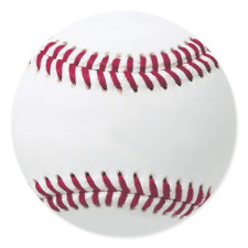 Baseball stickers - Add your message