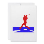 Baseball Swing Personalized Announcements