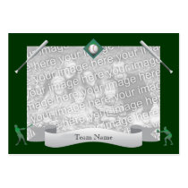 Baseball Team Card business cards