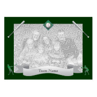 baseball team card