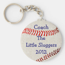 Baseball Team- Coach-Personalize It! Keychain