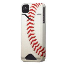 Baseball Texture iPhone 4 ID Case-Mate