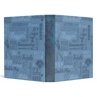 Baseball Theme Binder by mjakubo434