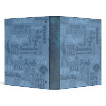 Baseball Theme Binder