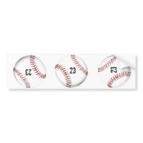 Baseball Theme bumper sticker