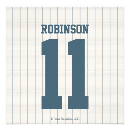 Baseball Themed Baby Shower Invitations