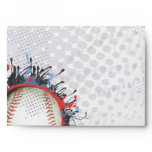 Baseball Themed Bar Bat Mitzvah Envelope