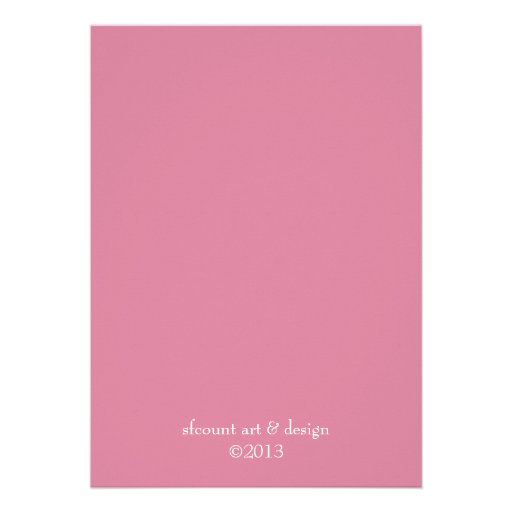 Baseball-Themed Girl's Birthday Party Invitation
