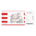 Baseball Ticket Personalized Announcements