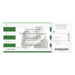 Baseball Ticket Personalized Invites