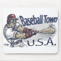 Baseball Town USA Mousepad
