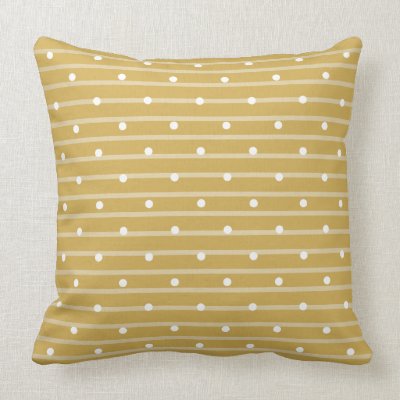 Baseball Uniform Pinstripe Dots Throw Pillows by cdandc