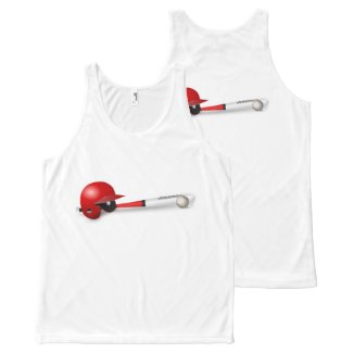 Baseball Unisex Tank All-Over Print Tank Top