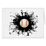 Baseball Urban Style Greeting Card
