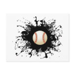 Baseball Urban Style Post Card