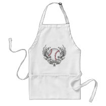 Baseball Wings Apron