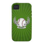 Baseball Wings iPhone 4 Case