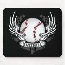 Baseball Wings Mousepad