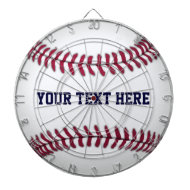 Baseball With Red Stitching Dartboards