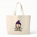 Baseball Wizard Canvas Bag