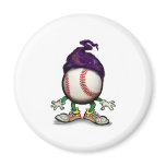 Baseball Wizard Fridge Magnets