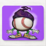 Baseball Wizard Mouse Pads