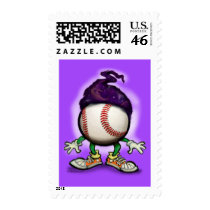 Baseball Wizard postage by FunGraphix Baseball Wizard postage
