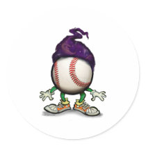Baseball Wizard stickers
