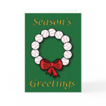 Baseball Wreath