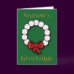 Baseball Wreath