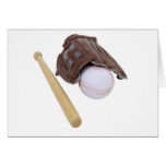 BaseballAndGlove062509 Greeting Cards