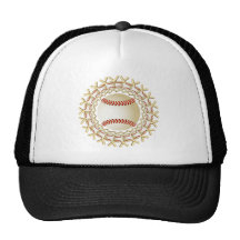 BASEBALLS AND BATS HATS