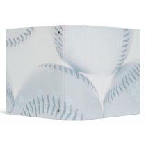 Baseballs Avery Binder by Paper_Products Baseballs Avery Binder