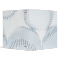 Baseballs Avery Binder by Paper_Products Baseballs Avery Binder