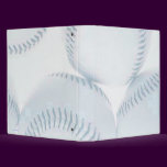Baseballs Avery Binder