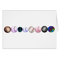 Baseballs Greeting Card