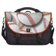 Baseballs Collage Commuter Bag