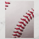 Baseballs - Customize Baseball Background Template Flyer