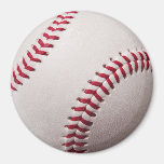 Baseballs - Customize Baseball Background Template Fridge Magnet